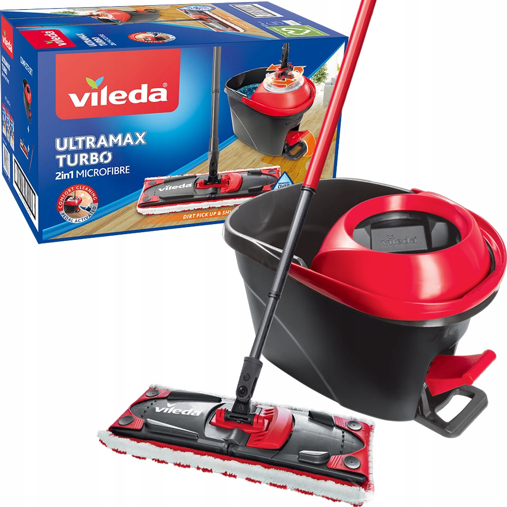 Vileda Ultramat Turbo vedierko a odstreďovací mop